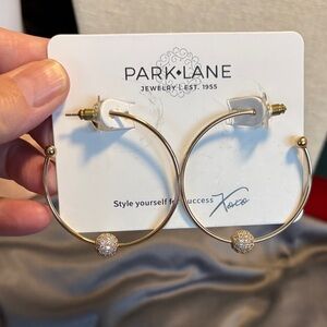 Park Lane Carrington Earrings with removable Sparkling Bead